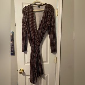 Ann Taylor Wrap Dress Plus Size 18